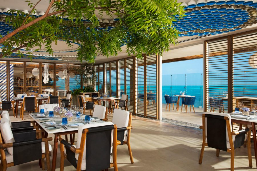 Restaurant view at Dreams Vista Cancun Golf & Spa Resort