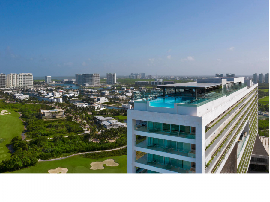 Dreams Vista Cancun Golf & Spa Resort Aerial View