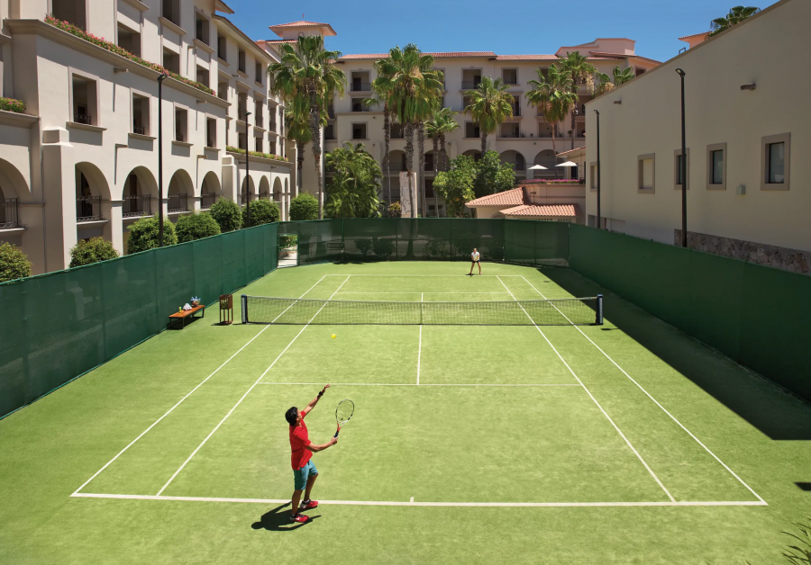 Tennis Court at Dreams® Los Cabos Suites Golf Resort & Spa